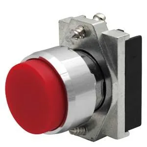 Siemens 3SB6060-0BA60-0YA0-0 Siemens 3SB6060-0BA60-0YA0 - Aktüatör Butonu 22 MM Metal Parlak Yuvarlak Buton Tutuculu Beyaz Yükseltilmiş