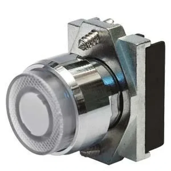 Siemens 3SB6061-0AB60-0YA0 - Aktüatör butonu 22 mm metal parlak yuvarlak aydınlatmalı buton anlık düz