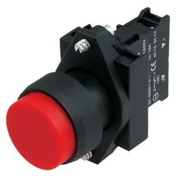 Siemens 3SB6110-0AB40-1BA0 - Komple Yay Dönüşlü Butonlar Plastik Yeşil 1NO