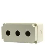 Siemens 3SB6815-0AA10-0BA0 - Basmalı düğme 5 için boş muhafaza, gri komut noktası