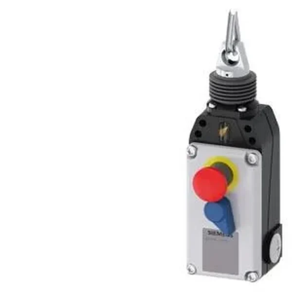 Siemens 3SE7141-1EG10 - Sırıus 3SE7 İpli Acil Durdurma Şalteri, Metal Gövde, M20 X 1.5 Kablo Girişi