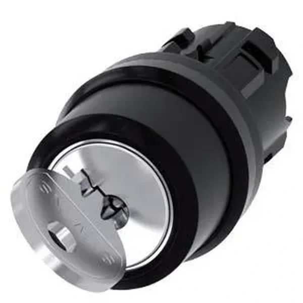 Siemens 3SU1000-4BF11-0AA0 - Ronıs 0-1 Pozisyonlu Kilitli Plastik Mandal Buton