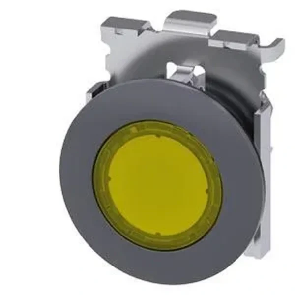Siemens 3SU1061-0JD30-0AA0 - Sirius ACT Mat Metal Yassı Tip 30 mm Sinyal Lambası Sarı