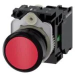 Siemens 3SU1100-0AB20-1BA0 - SIRIUS ACT plastik kırmızı yay dönüşlü 1NO buton