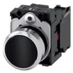 Siemens 3SU1150-0AB10-1CA0 - Sirius Act Metal Komple Yay Dönüşlü Butonlar Siyah