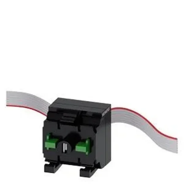Siemens 3SU1401-1MC20-1CA1 - Kırmızı LED'li kontaklı terminal modülü