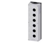 Siemens 3SU1806-0AA00-0AB1 - Sirius Act Plastik 6 Delikli Boş Kutu