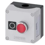 Siemens 3SU1851-0AC00-2AB1 - Sirius ACT Kutulu Buton Setleri Metal etanj kutusu 1 kırmızı buton 1NC kontak