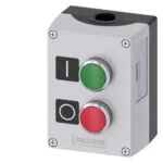Siemens 3SU1852-0AB00-2AB1 - Sirius ACT Kutulu Buton Setleri Metal etanj kutusu 1 yeşil 1 kırmızı buton