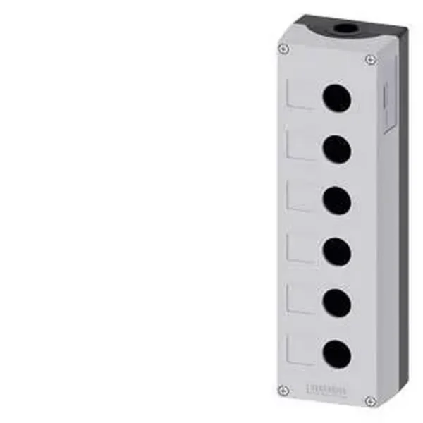 Siemens 3SU1856-0AA00-0AB1 - Sirius Act Metal 4 Delikli Boş Kutu