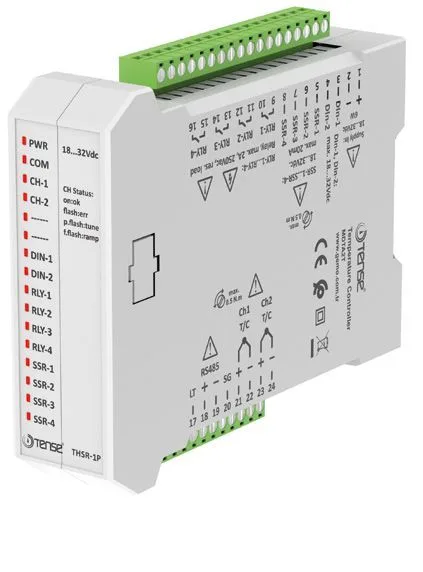 Tense THSR-2 Çift Kanal Sıcaklık Kontrol Cihazı Tense THSR-2 Çift Kanal Sıcaklık Kontrol Cihazı - Görsel 1