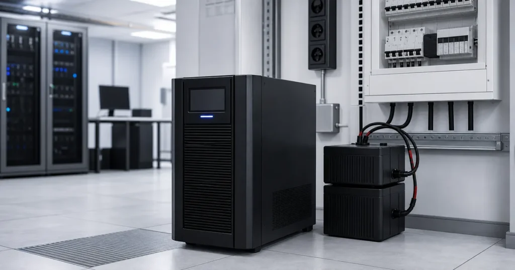 Kesintisiz güç kaynağı ve korunan elektrik ekipmanları
