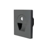 Cata CT-5170 1W Sensörlü Ledli Koridor Armatürü Siyah Kasa Beyaz Işık