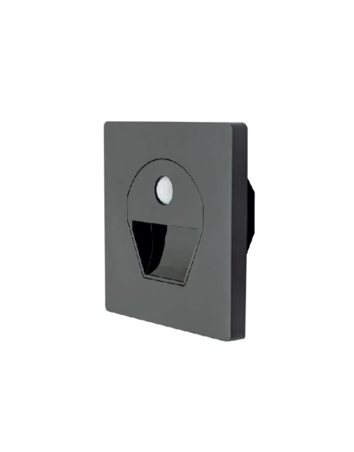 Cata CT-5170SG Cata CT-5170 1w Sensörlü Siyah KasaLedli Koridor Armatür Günışığı - Görsel 1