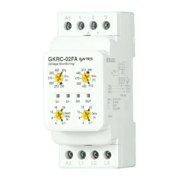 Entes GKRC-02FA PK28 400V T/i Gerilim Koruma Rölesi