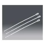 Entes M2088 TS1-13-25100N 2,5x100mm Kablo Bağı, Boncuk Tip, Beyaz