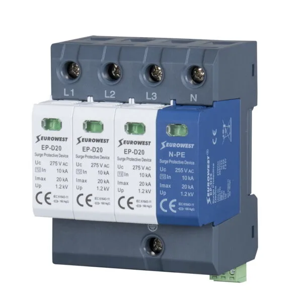 Eurowest EP-D20/3+1 T3 Parafudr