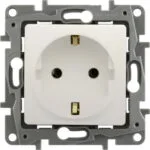 Legrand 767115 Salbei Beyaz Çocuk Korumalı Topraklı Priz