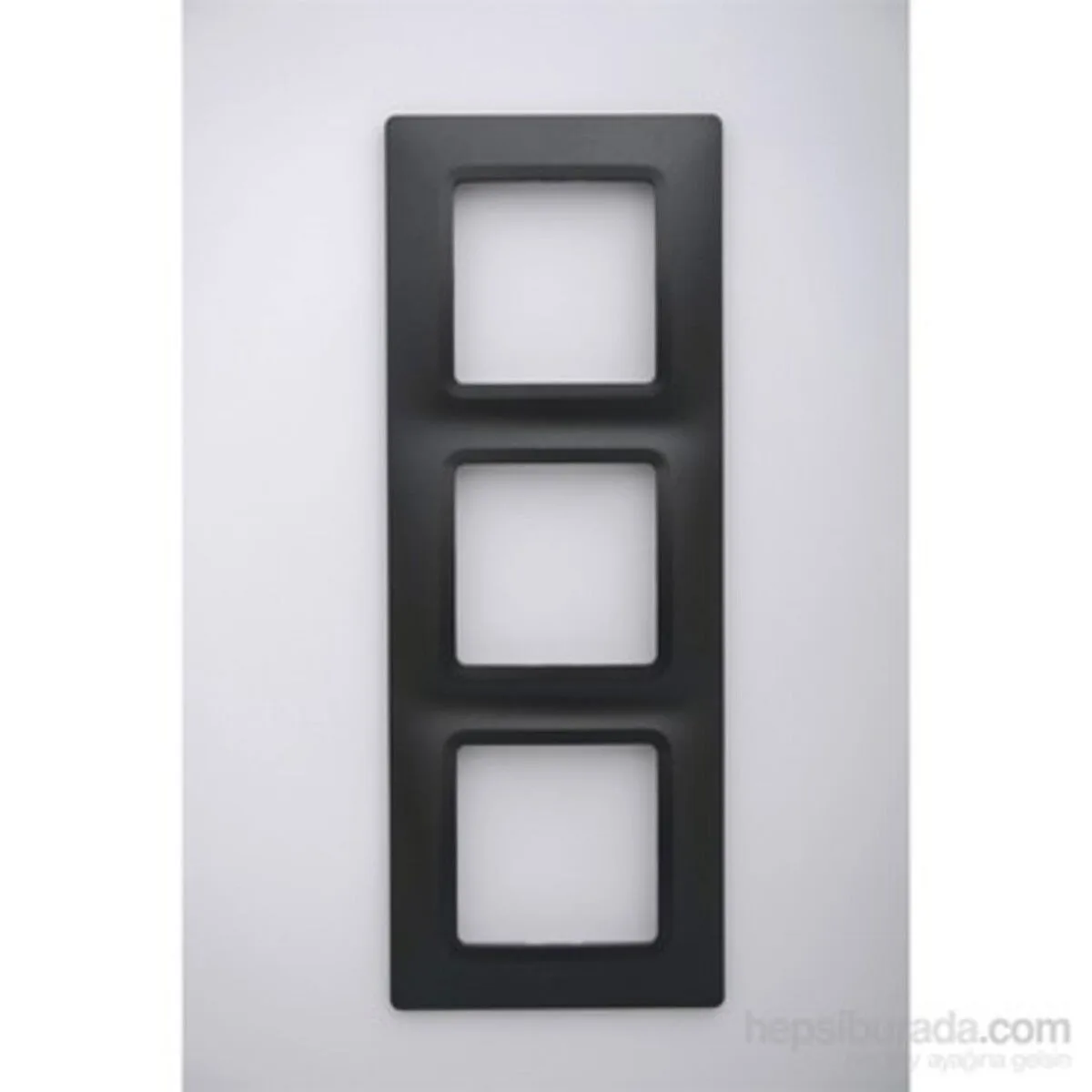 Legrand 767363 Legrand 767363 Salbei Antrasit Üçlü Yatay Çerçeve - Görsel 1