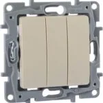 Legrand 767403 Salbei Bej Üçlü Anahtar