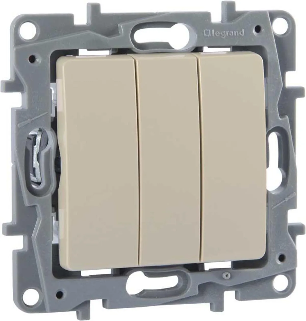 Legrand 767403 Legrand 767403 Salbei Bej Üçlü Anahtar - Görsel 1