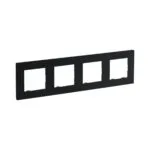 Legrand 768374 Raventi Füme Dörtlü Yatay Çerçeve