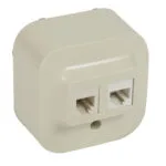 Legrand 782451 Forix bej RJ11 ve RJ45 cat5e çıkışlı data prizi