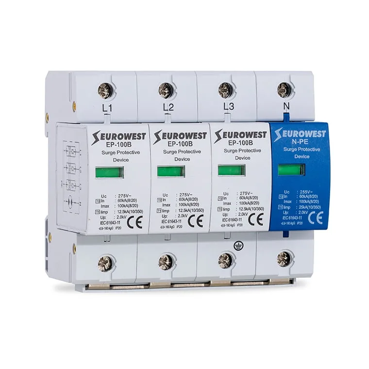 parafudrlar-1 Eurowest EP-100B/3+1 T1 Parafudr