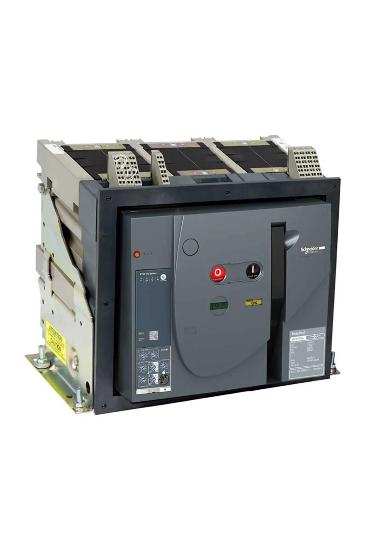 Schneider MVS16H3MW5L Schneider MVS16H3MW5L MVS 1600A 3P ET5 Çekmeceli Motorlu Manuel Devre Kesici - Görsel 1