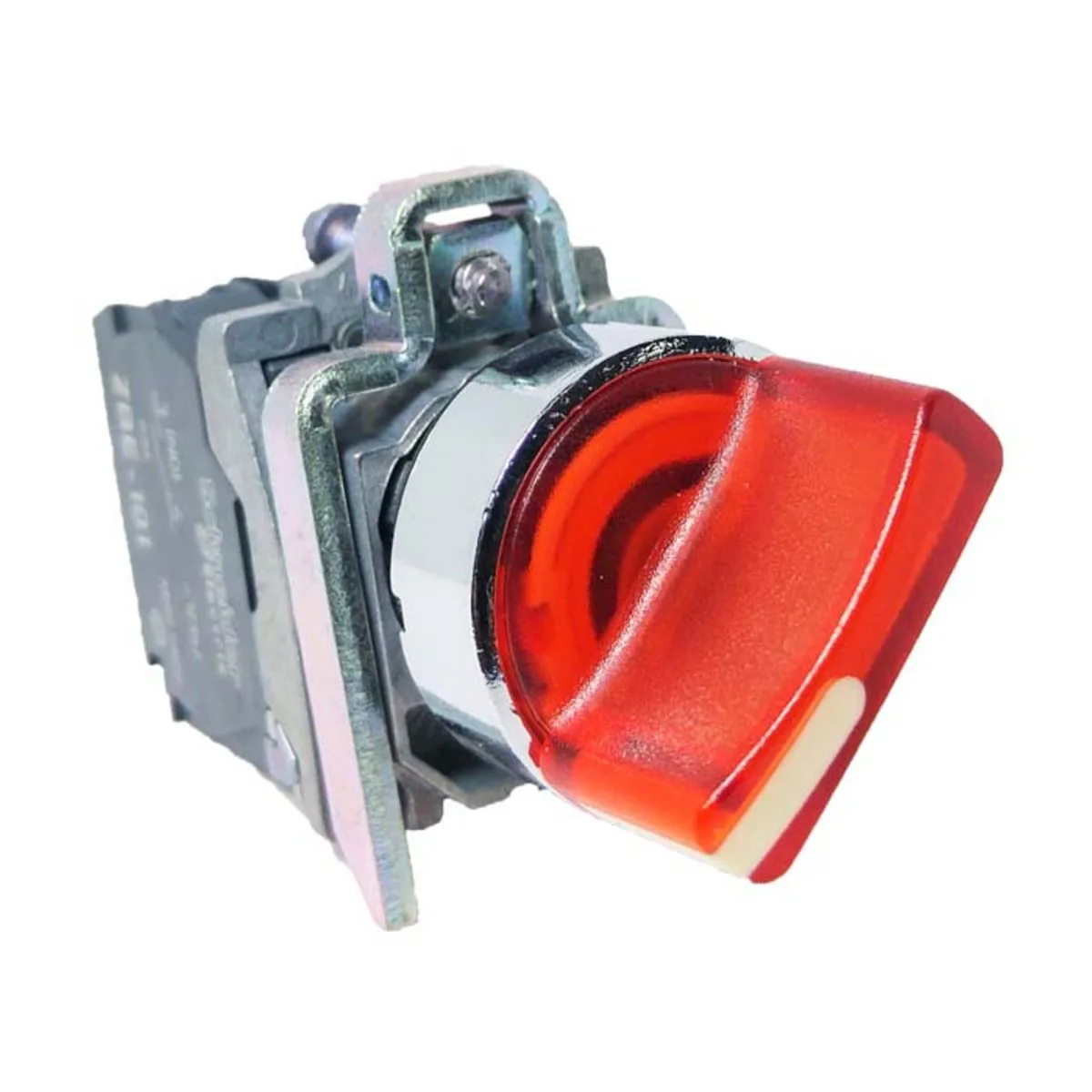 Schneider XB4BK124M5 Schneider XB4-BK124M5 Işıklı Kırmızı Mandal Buton - Görsel 1