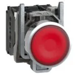 Schneider XB4-BW34B5 Korumalı Ledli Işıklı Kırmızı Buton