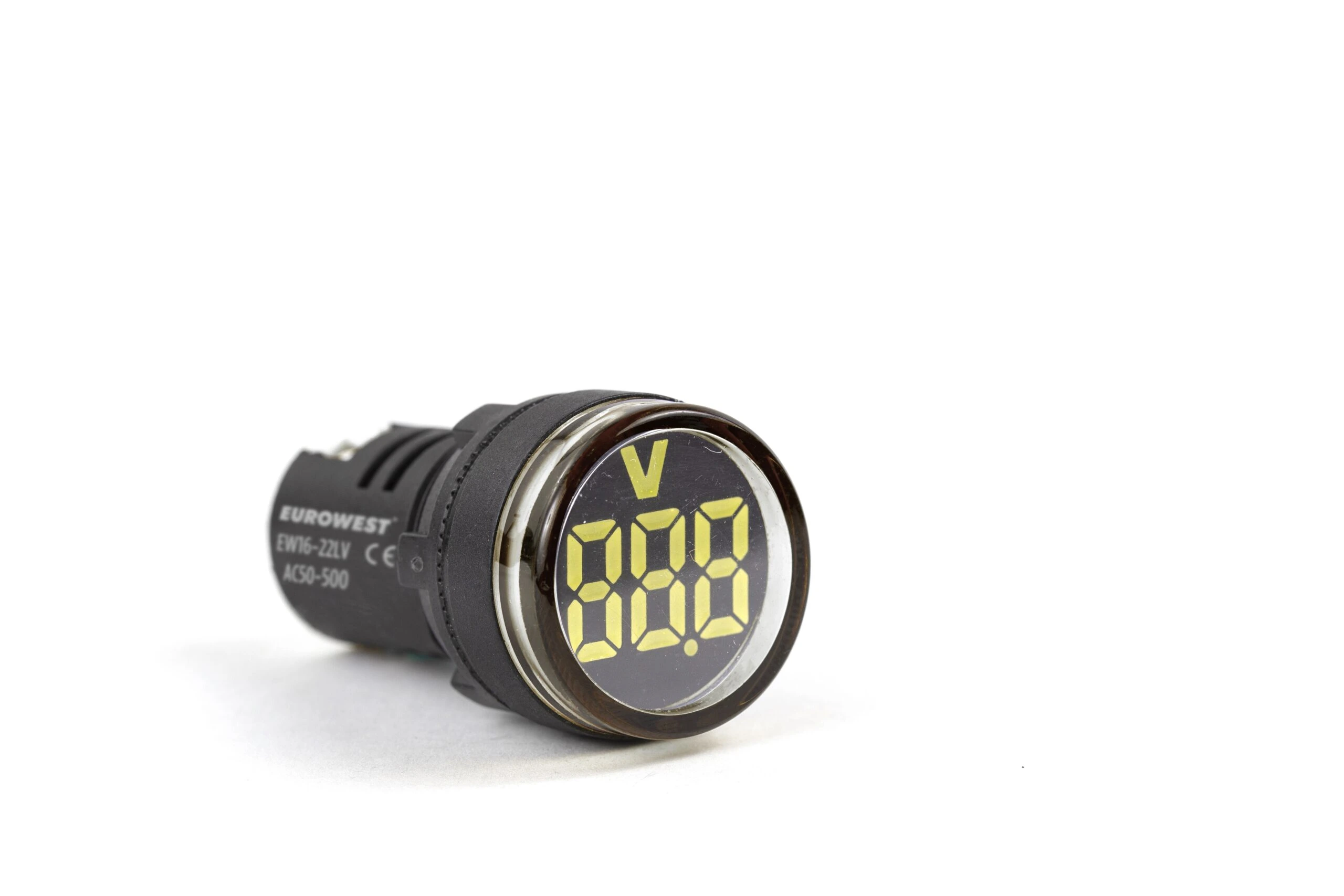 Eurowest Q22 mm LED'li Voltmetre (Resmi Görsel) Eurowest Q22 mm LED'li Voltmetre resmi görsel