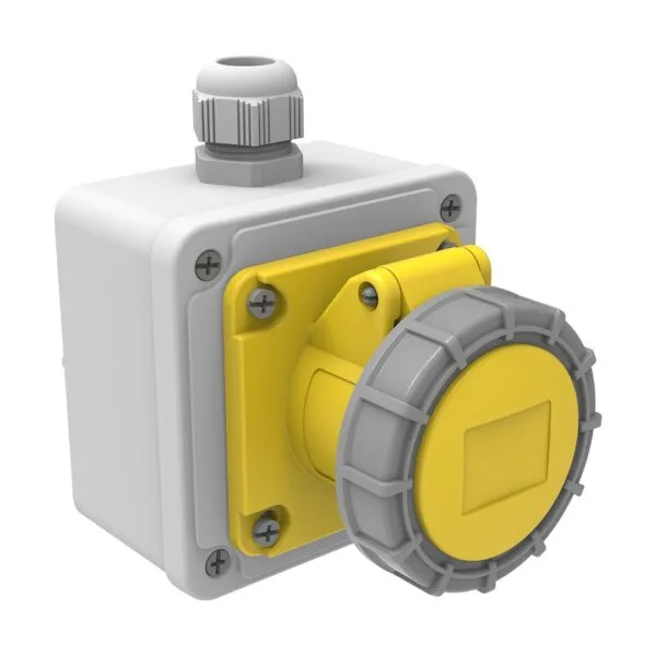 Bemis 3/16A. Duvar Priz IP67 BC1-1303-7510