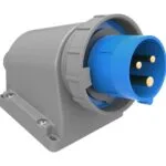 Bemis 3/16A. 90° Eğik Duvar Fiş IP67 BC1-1403-7236