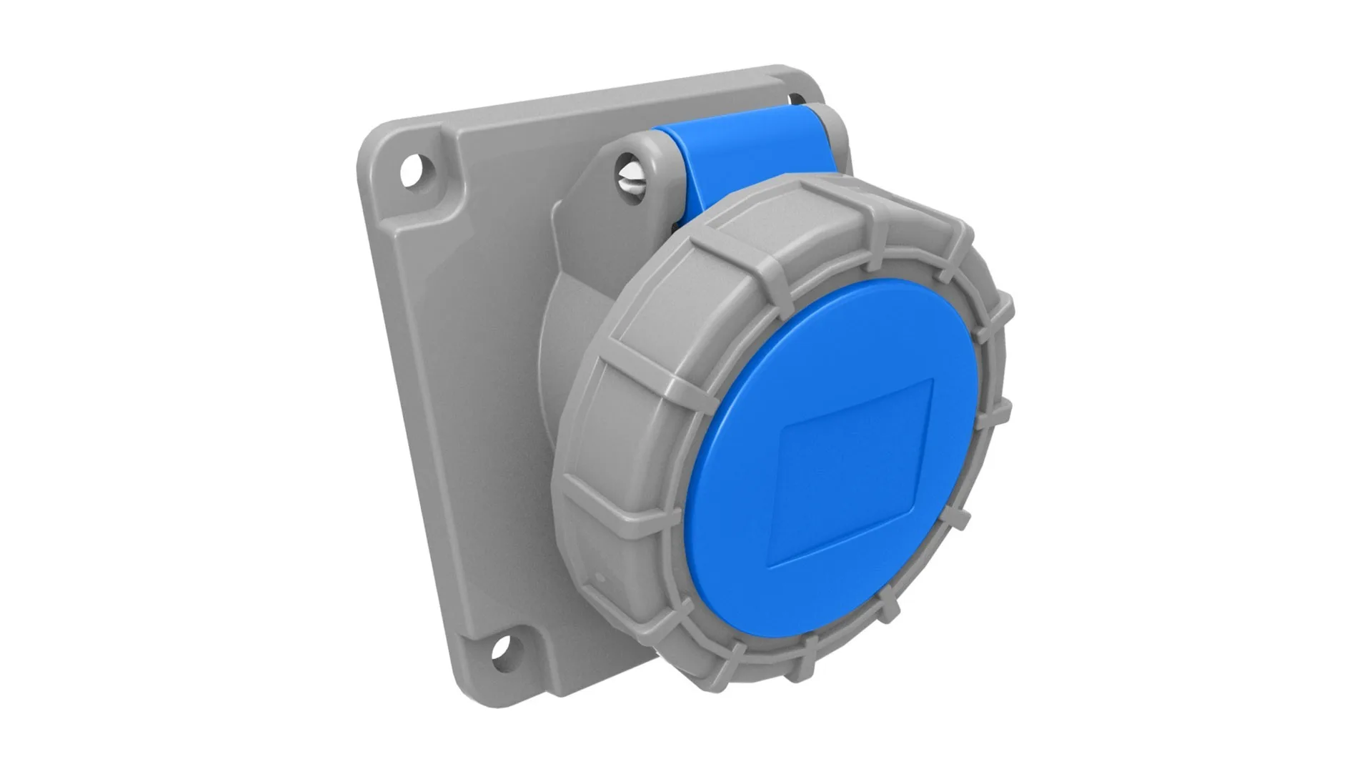 Bemis BC1-1403-7420 Bemis 3/16A. 45° Eğik Makine Priz IP67 BC1-1403-7420