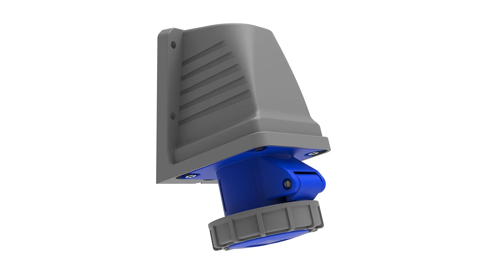 Bemis BC1-1403-7535 Bemis 3/16A. 90° Eğik Duvar Priz IP67 BC1-1403-7535