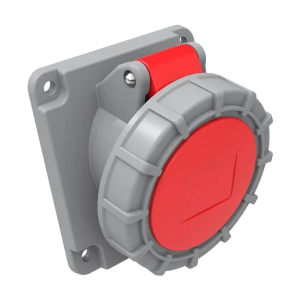 Bemis 4/16A. 45° Eğik Makine Priz IP67 BC1-1504-7420