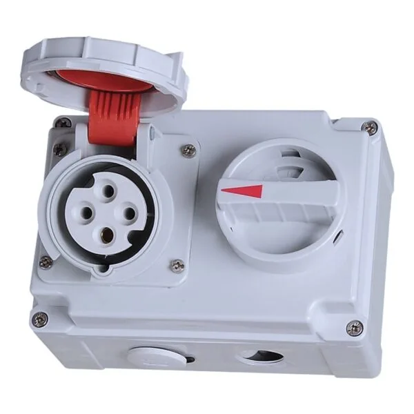 Bemis 4/16A. Düz Duvar Priz IP67