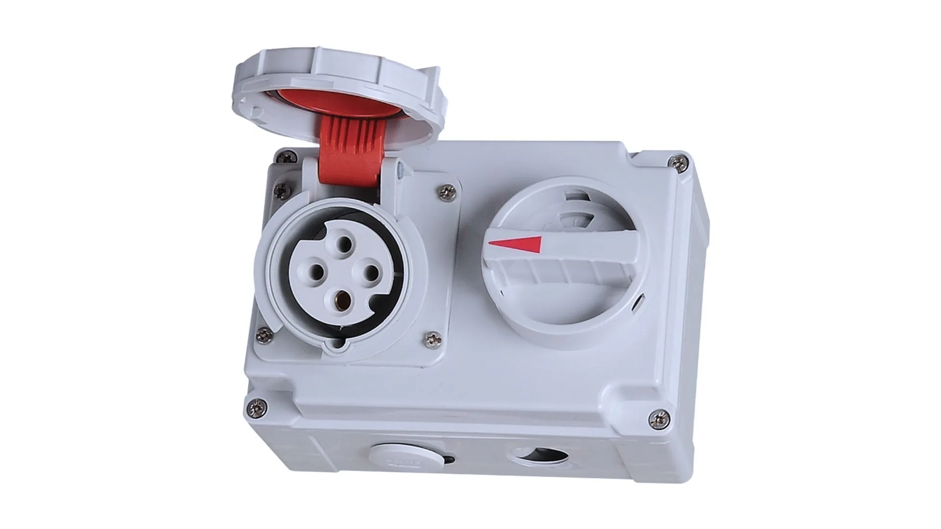 Bemis 4/16A. Düz Duvar Priz IP67