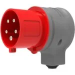 Bemis 5/16A. 90° Eğik Enversör Döner Fiş IP44