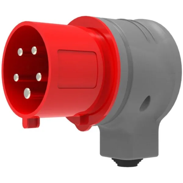 Bemis 5/16A. 90° Eğik Döner Fiş IP44