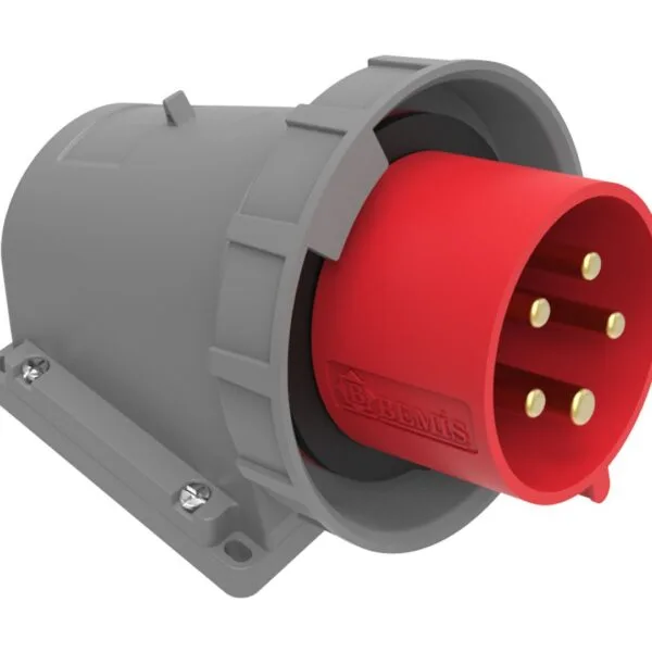 Bemis 5/16A. 90° Eğik Enversör Duvar Fiş IP67