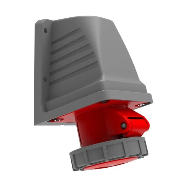 Bemis 5/16A. 90° Eğik Duvar Priz IP67 BC1-1505-7535