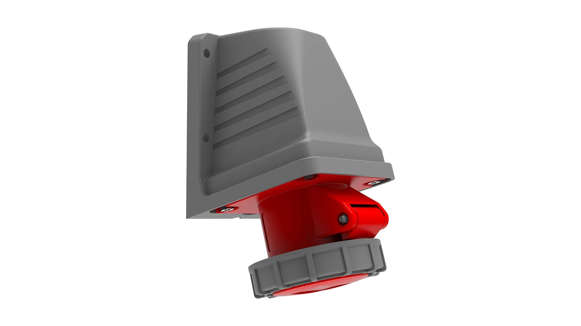 Bemis BC1-1505-7535 Bemis 5/16A. 90° Eğik Duvar Priz IP67 BC1-1505-7535