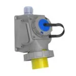 Bemis 3/32A. 90° Eğik Mak. Prizli Duvar Fişi IP67 BC1-3303-7238