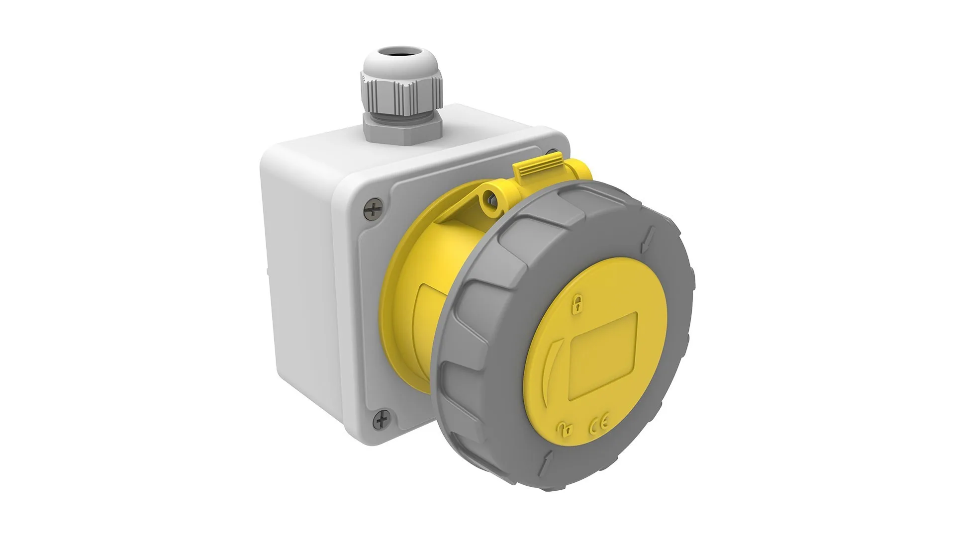 Bemis BC1-3303-7510 Bemis 3/32A. Duvar Priz IP67 BC1-3303-7510