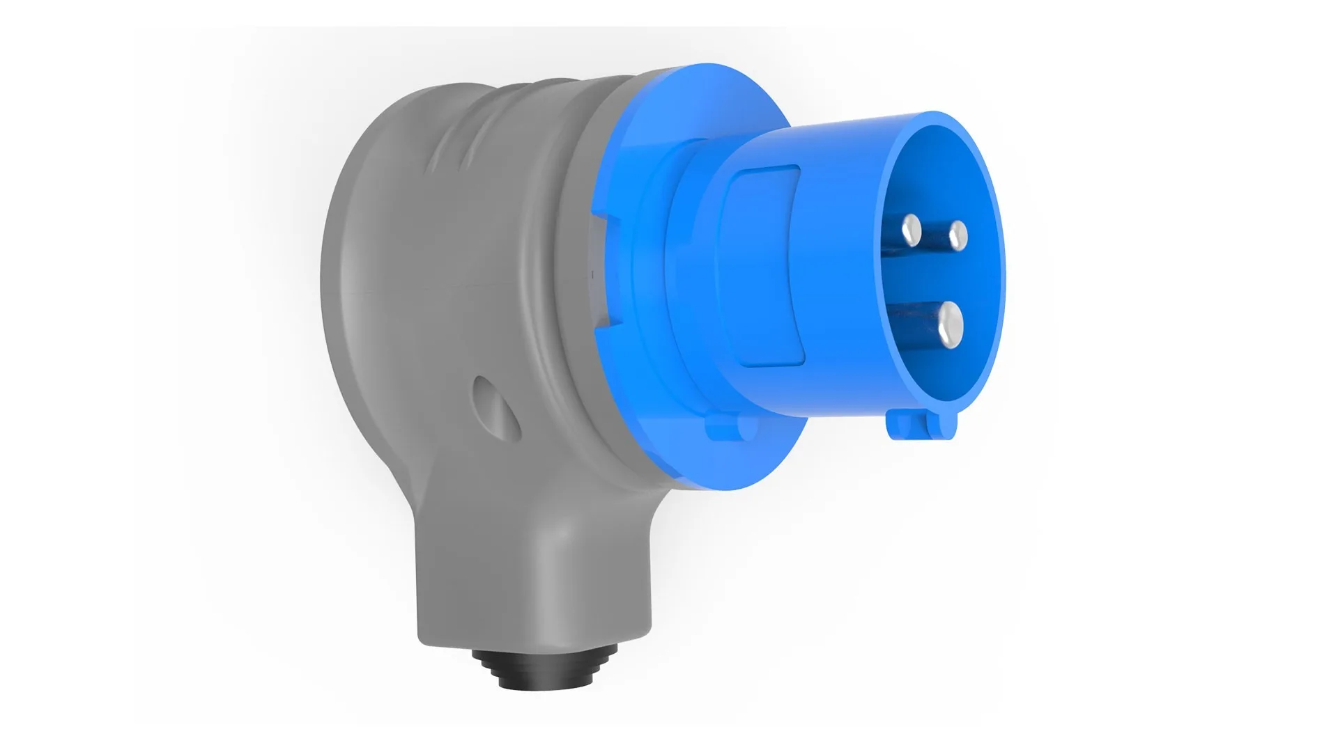 Bemis BC1-3403-2130 Bemis 3/32A. 90° Eğik Döner Fiş IP44 BC1-3403-2130