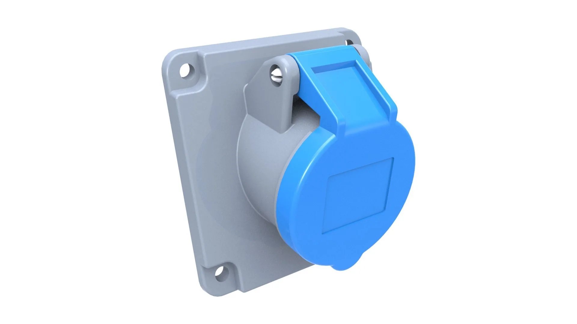 Bemis BC1-3403-2420 Bemis 3/32A. 45° Eğik Makine Priz IP44 BC1-3403-2420