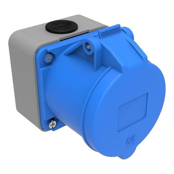 Bemis 3/32A. Duvar Priz IP44 BC1-3403-2510