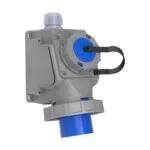 Bemis 3/32A. 90° Eğik Mak. Prizli Duvar Fişi IP67 BC1-3403-7238